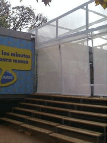 Diseño y desarrollo de proyecto- cerramiento móvil desmontable para Pirolux. Antel